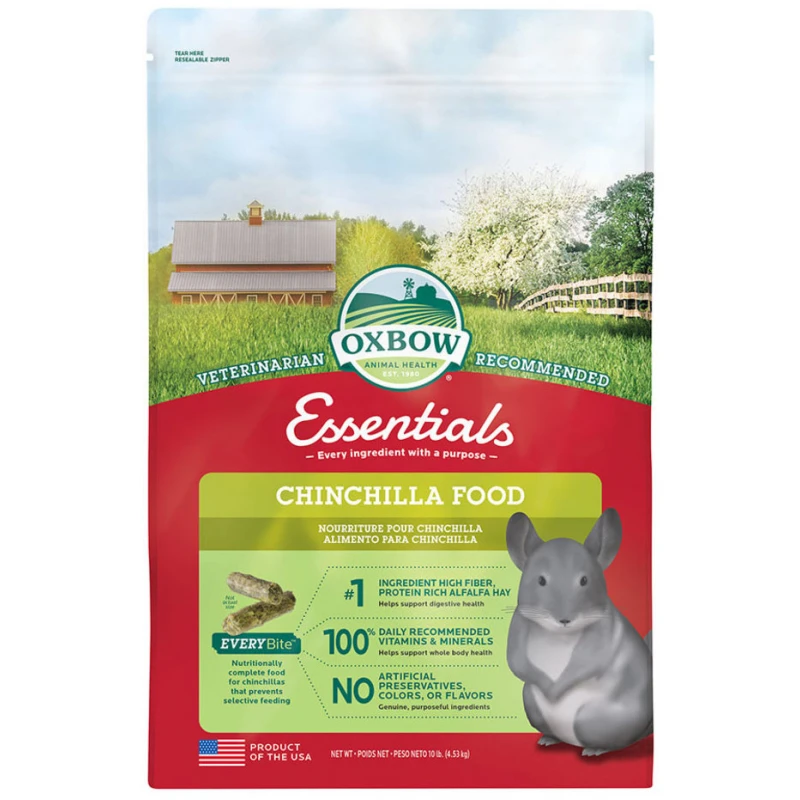 OXBOW ESSENTIALS ΤΡΟΦΗ ΤΣΙΝΤΣΙΛΑ 1,36Kg ΜΙΚΡΑ ΖΩΑ - ΚΟΥΝΕΛΙΑ OXBOW ESSENTIALS ΤΡΟΦΗ ΤΣΙΝΤΣΙΛΑ 1,36Kg ΜΙΚΡΑ ΖΩΑ - ΚΟΥΝΕΛΙΑ