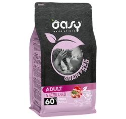 Oasy Adult Sterilized Cat Grain Free Χοιρινό 1,5kg + Δώρο 1 Κονσέρβα Oasy Caprice Oasy Adult Sterilized Cat Grain Free Χοιρινό 1,5kg + Δώρο 1 Κονσέρβα Oasy Caprice