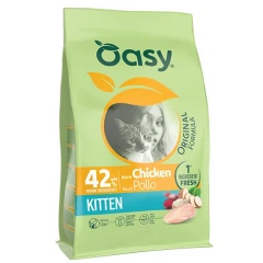 Oasy Cat Kitten Chicken 1,5kg + Δώρο 1 Κονσέρβα Oasy Caprice