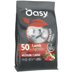 Oasy Dry Dog Grain Free Adult Medium - Large Lamb 10kg