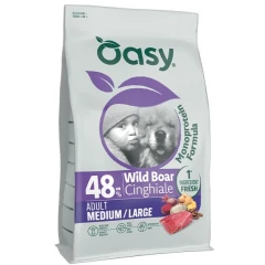 Ξηρά Τροφή Σκύλου Oasy Dry Dog One Animal Protein Adult Medium - Large Wild Boar 10kg