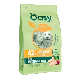 Ξηρά Τροφή Σκύλου Oasy Adult Medium/Large με Κοτόπουλο 2kg