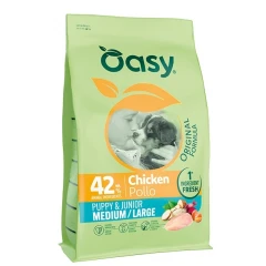 Ξηρά Τροφή Σκύλου Oasy Dry Dog Puppy & Junior Medium - Large Chicken 10kg Ξηρά Τροφή Σκύλου Oasy Dry Dog Puppy & Junior Medium - Large Chicken 10kg