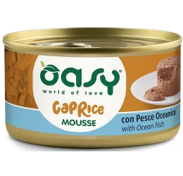 Υγρή Τροφή Γάτας Oasy Caprice Mousse με Ψάρια Ωκεανού 85gr Υγρή Τροφή Γάτας Oasy Caprice Mousse με Ψάρια Ωκεανού 85gr