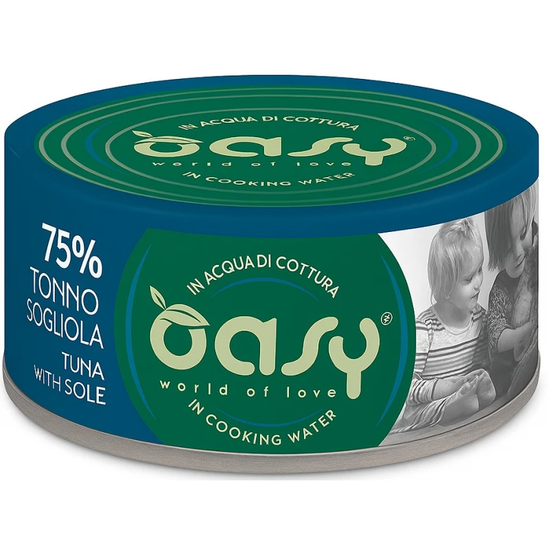 Υγρή Τροφή Γάτας Oasy More Love Adult Τόνος με Γλώσσα 70gr Γάτες Υγρή Τροφή Γάτας Oasy More Love Adult Τόνος με Γλώσσα 70gr Γάτες