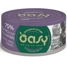 Υγρή Τροφή Γάτας Oasy More Love Adult Τόνος με Καλαμάρι 70gr Υγρή Τροφή Γάτας Oasy More Love Adult Τόνος με Καλαμάρι 70gr