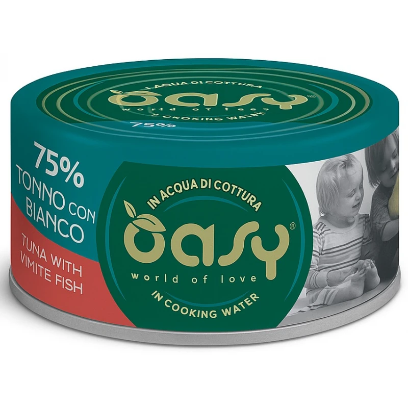 Υγρή Τροφή Γάτας Oasy More Love Adult Τόνος με Λευκό Ψάρι 70gr Γάτες Υγρή Τροφή Γάτας Oasy More Love Adult Τόνος με Λευκό Ψάρι 70gr Γάτες