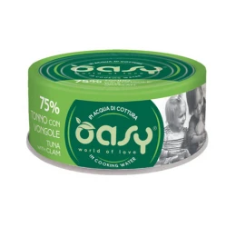 Υγρή Τροφή Γάτας Oasy More Love Adult Τόνος με Όστρακα 70gr Υγρή Τροφή Γάτας Oasy More Love Adult Τόνος με Όστρακα 70gr