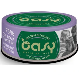 Υγρή Τροφή Γάτας Oasy More Love Kitten Κοτόπουλο με Αυγό 70gr Υγρή Τροφή Γάτας Oasy More Love Kitten Κοτόπουλο με Αυγό 70gr