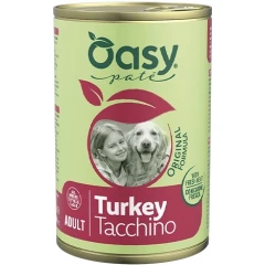 Υγρή Τροφή Σκύλου Oasy Lifestage Adult Πατέ Γαλοπούλα 400gr