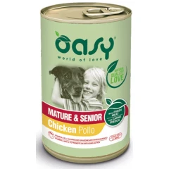 Υγρή Τροφή Σκύλου Oasy Lifestage Mature and Senior Πατέ Κοτόπουλο 400gr Υγρή Τροφή Σκύλου Oasy Lifestage Mature and Senior Πατέ Κοτόπουλο 400gr