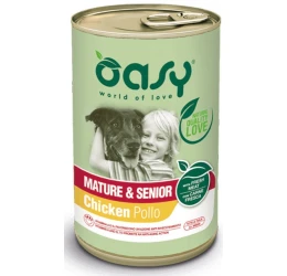 Υγρή Τροφή Σκύλου Oasy Lifestage Mature and Senior Πατέ Κοτόπουλο 400gr Υγρή Τροφή Σκύλου Oasy Lifestage Mature and Senior Πατέ Κοτόπουλο 400gr