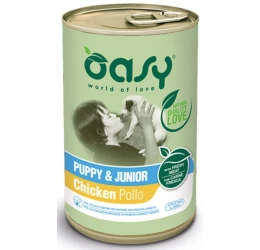 Υγρή Τροφή Σκύλου Oasy Lifestage Puppy and Junior Πατέ Κοτόπουλο 400gr Υγρή Τροφή Σκύλου Oasy Lifestage Puppy and Junior Πατέ Κοτόπουλο 400gr