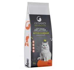 Άμμος Γάτας Olysand Από Λευκό Μπετονίτη 10L (8,5kg) με Ενεργό Άνθρακα Άμμος Γάτας Olysand Από Λευκό Μπετονίτη 10L (8,5kg) με Ενεργό Άνθρακα