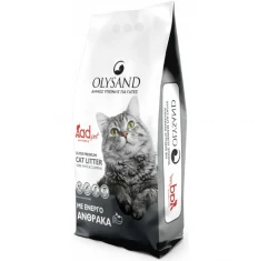 Άμμος Γάτας Olysand Από Λευκό Μπετονίτη 10L (8,5kg) με Ενεργό Άνθρακα Άμμος Γάτας Olysand Από Λευκό Μπετονίτη 10L (8,5kg) με Ενεργό Άνθρακα