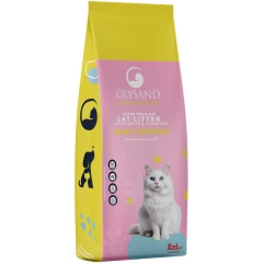 Άμμος Γάτας Olysand Από Λευκό Μπετονίτη 10L (8,5kg) Baby Powder Άμμος Γάτας Olysand Από Λευκό Μπετονίτη 10L (8,5kg) Baby Powder