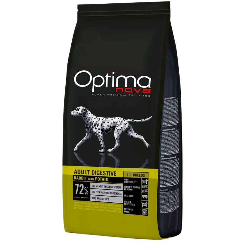 Optimanova Grain Free Adult Digestive Rabbit & Potato 2kg ΞΗΡΑ ΤΡΟΦΗ ΣΚΥΛΟΥ Optimanova Grain Free Adult Digestive Rabbit & Potato 2kg ΞΗΡΑ ΤΡΟΦΗ ΣΚΥΛΟΥ