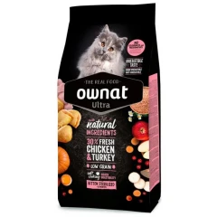 Ownat Ultra Kitten Sterilized με Κοτόπουλο & Γαλοπούλα 1,5kg Ownat Ultra Kitten Sterilized με Κοτόπουλο & Γαλοπούλα 1,5kg