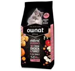 Ownat Ultra Kitten Sterilized με Κοτόπουλο & Γαλοπούλα 1,5kg Ownat Ultra Kitten Sterilized με Κοτόπουλο & Γαλοπούλα 1,5kg
