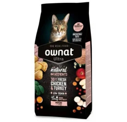 Ownat Ultra Mature με Κοτόπουλο & Γαλοπούλα 1,5kg Ownat Ultra Mature με Κοτόπουλο & Γαλοπούλα 1,5kg