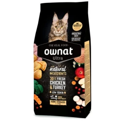 Ownat Ultra Young Sterilized με Κοτόπουλο & Γαλοπούλα 1,5kg