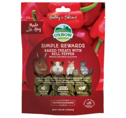 Λιχουδιές Τρωκτικών Oxbow Simple Rewards Baked με πιπεριά 56gr Λιχουδιές Τρωκτικών Oxbow Simple Rewards Baked με πιπεριά 56gr