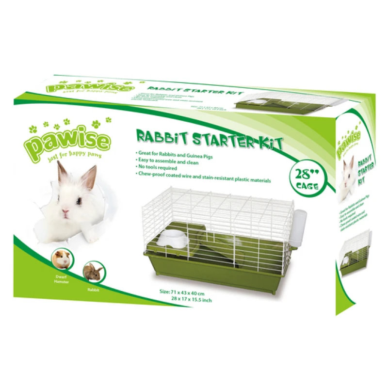 Pawise Starter Kit  Κλουβί Τρωκτικών 71x43x40cm ΑΞΕΣΟΥΑΡ ΜΙΚΡΩΝ ΖΩΩΝ - ΚΟΥΝΕΛΙΩΝ