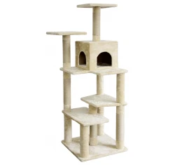 Γατόδεντρο - Ονυχοδρόμιο Pawise Cat Tree with Cave 77x66x130cm Γατόδεντρο - Ονυχοδρόμιο Pawise Cat Tree with Cave 77x66x130cm