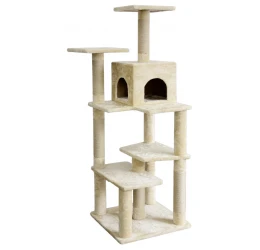 Γατόδεντρο - Ονυχοδρόμιο Pawise Cat Tree with Cave 77x66x130cm Γατόδεντρο - Ονυχοδρόμιο Pawise Cat Tree with Cave 77x66x130cm
