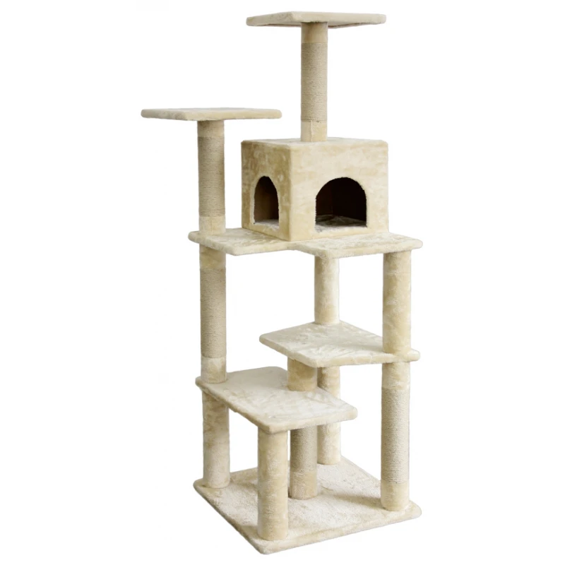 Γατόδεντρο - Ονυχοδρόμιο Pawise Cat Tree with Cave 77x66x130cm ΓΑΤΕΣ