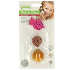 Pawise Wood'n Loofah Pretty Toys no.2 παιχνίδι - λιχουδιά Τρωκτικών 50gr