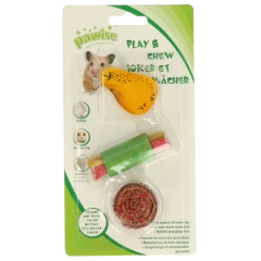 Pawise Wood'n Loofah Pretty Toys no.4 παιχνίδι - λιχουδιά Τρωκτικών 50gr Pawise Wood'n Loofah Pretty Toys no.4 παιχνίδι - λιχουδιά Τρωκτικών 50gr