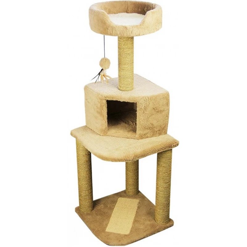 Γατόδεντρο - Ονυχοδρόμιο Pawise Cat Tower 45x45x128cm ΓΑΤΕΣ