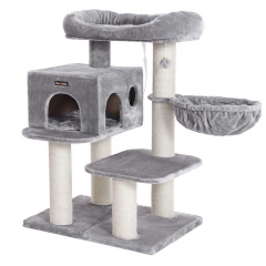 Γατόδεντρο - Ονυχοδρόμιο Climbing tree 110cm Grey