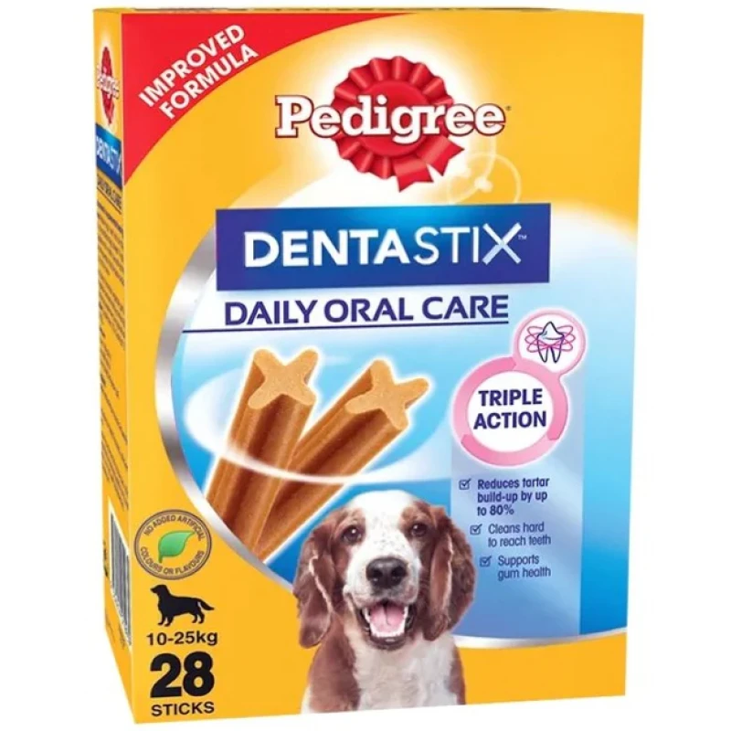 PEDIGREE DENTASTIX PACK MEDIUM 28 ΤΕΜΑΧΙΑ ΚΟΚΚΑΛΑ PEDIGREE DENTASTIX PACK MEDIUM 28 ΤΕΜΑΧΙΑ ΚΟΚΚΑΛΑ