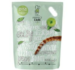 Κρυσταλλική άμμος Γάτας Perfect Care Cat Silica Μήλο 15lt (6,1kg)
