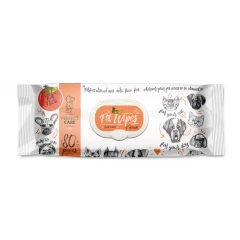 Μαντηλάκια Καθαρισμού Σκύλου και Γάτας Perfect Care Tutti Frutti 80 τεμάχια  Μαντηλάκια Καθαρισμού Σκύλου και Γάτας Perfect Care Tutti Frutti 80 τεμάχια