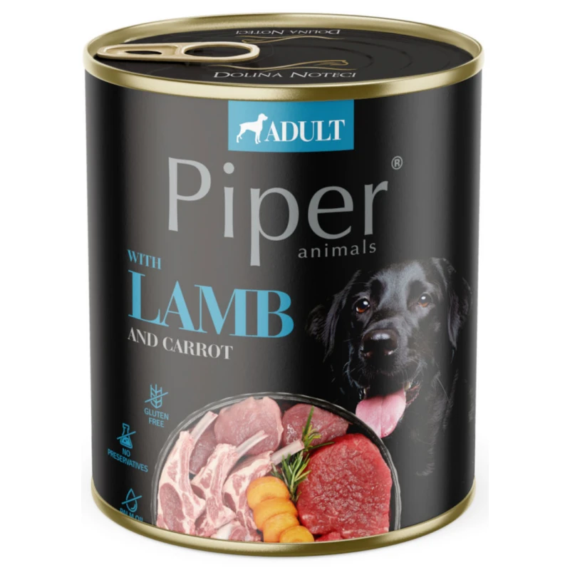 Κονσέρβα Σκύλου Piper Lamb & Carrot (Αρνί & Καρότο) 400gr ΣΚΥΛΟΙ