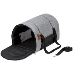 Τσάντα Μεταφοράς Σκύλου & Γάτας PQP Αδιάβροχη 47x30x27cm Γκρι