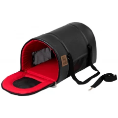 Τσάντα Μεταφοράς Σκύλου & Γάτας PQP Δερμάτινη 47x30x27cm Μαύρο Τσάντα Μεταφοράς Σκύλου & Γάτας PQP Δερμάτινη 47x30x27cm Μαύρο