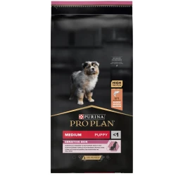 Pro Plan Puppy Medium Sensitive Skin Optiderma σολομός 12kg Pro Plan Puppy Medium Sensitive Skin Optiderma σολομός 12kg