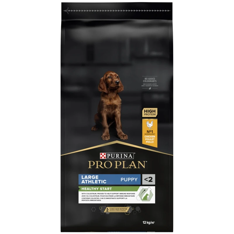 Pro Plan Puppy Large Athletic Healthy Start Κοτόπουλο 12kg (Ελαφρώς σκισμένο) Σκύλοι