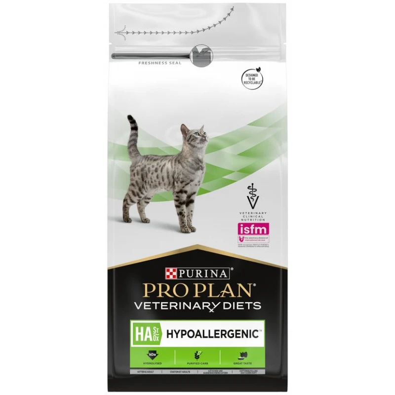 Purina Ha Hypoallergenic Feline Formula 1,3kg Γάτες