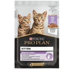 Pro Plan Kitten Φακελάκια Nutrisavour με Γαλοπούλα σε Σάλτσα 85gr Pro Plan Kitten Φακελάκια Nutrisavour με Γαλοπούλα σε Σάλτσα 85gr