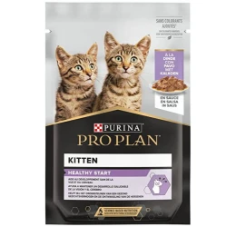 Pro Plan Kitten Φακελάκια Nutrisavour με Γαλοπούλα σε Σάλτσα 85gr Pro Plan Kitten Φακελάκια Nutrisavour με Γαλοπούλα σε Σάλτσα 85gr