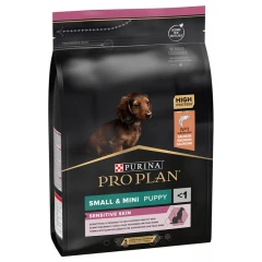 PRO PLAN Small & Mini Puppy Sensitive Skin OPTIDERMA με σολομό 3 kg PRO PLAN Small & Mini Puppy Sensitive Skin OPTIDERMA με σολομό 3 kg