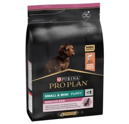 PRO PLAN Small & Mini Puppy Sensitive Skin OPTIDERMA με σολομό 3 kg PRO PLAN Small & Mini Puppy Sensitive Skin OPTIDERMA με σολομό 3 kg