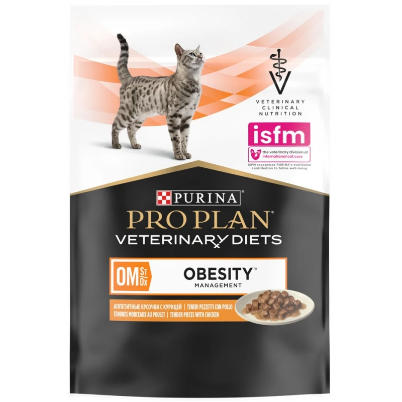 Purina Pro Plan OM Feline Φακελάκια 85gr με Κοτόπουλο ΓΑΤΕΣ