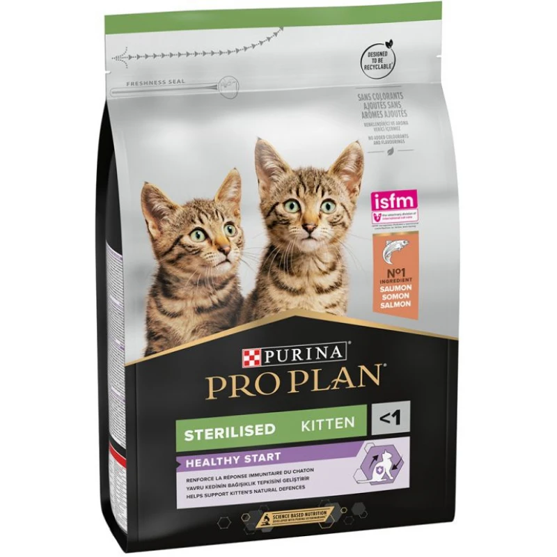 Purina Pro Plan Sterilised Kitten Salmon 1,5kg ΓΑΤΕΣ