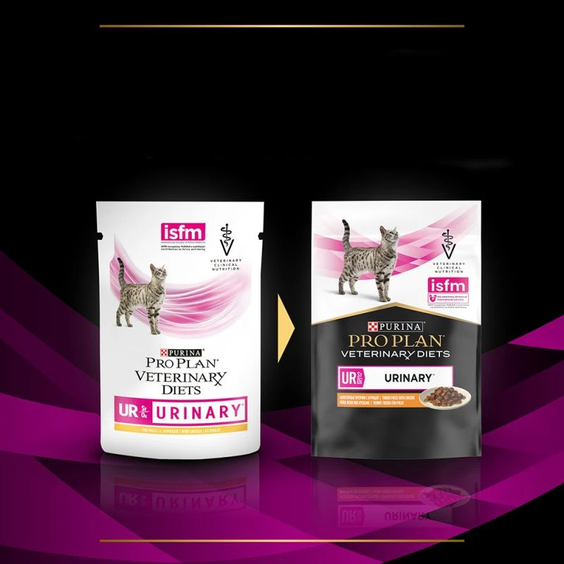 Purina Pro Plan Veterinary Diets Cat UR Φακελάκι 85g με κοτόπουλο ΓΑΤΕΣ